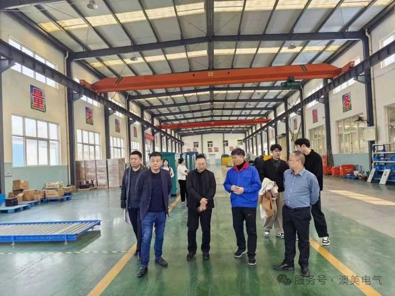 深化交流促发展，携手同行启新程 | 河南电工技术学会领导一行莅临澳美电气考察交流